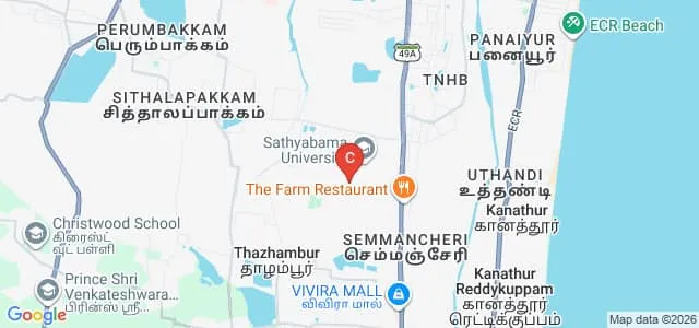 St Joseph's College of Engineering, Chennai Map