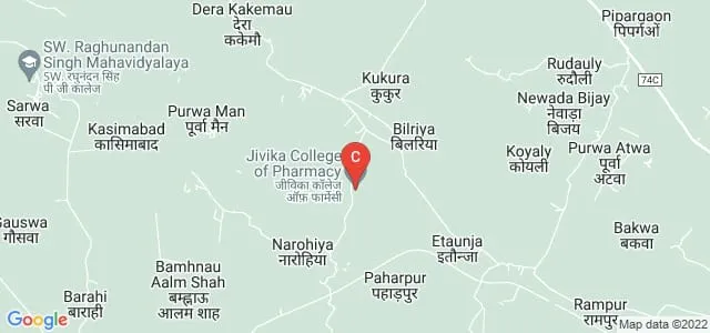Jivika College of Pharmacy, Hardoi Map