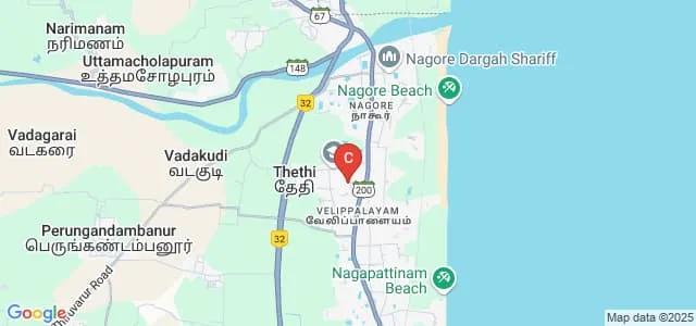 EGS Pillay Arts and Science College, Nagapattinam Map
