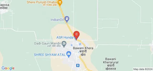Government College for Women, Bawani Khera Map