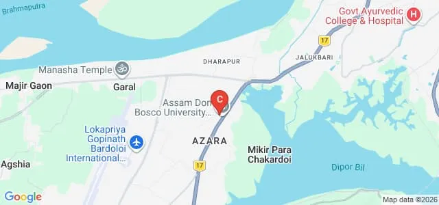 Don Bosco College of Engineering and Technology, Guwahati Map