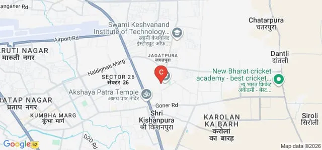 Gyan Vihar School of Engineering and Technology, Jaipur Map