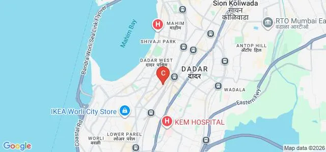 D G Ruparel College of Arts Science and Commerce, Mumbai Map