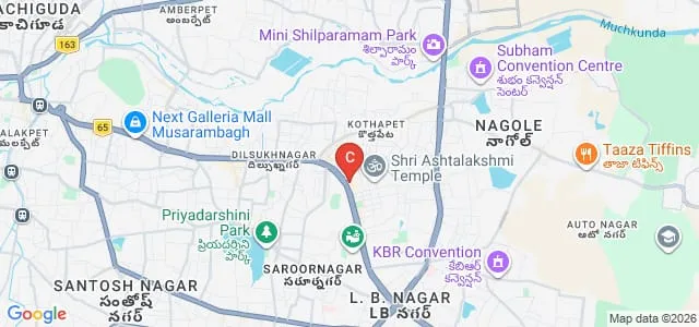 Shivani Junior and Degree College for Women, Hyderabad Map