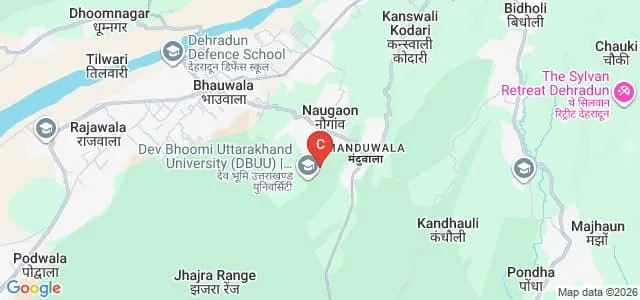Dev Bhoomi School of Architecture and Design, Dehradun Map