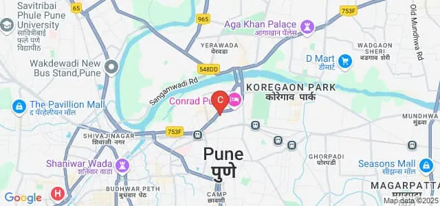 Cusrow Wadia Institute of Technology, Pune Map