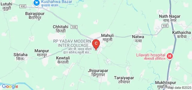 RP Yadav Balika Mahavidyalaya, Sant Kabir Nagar Map