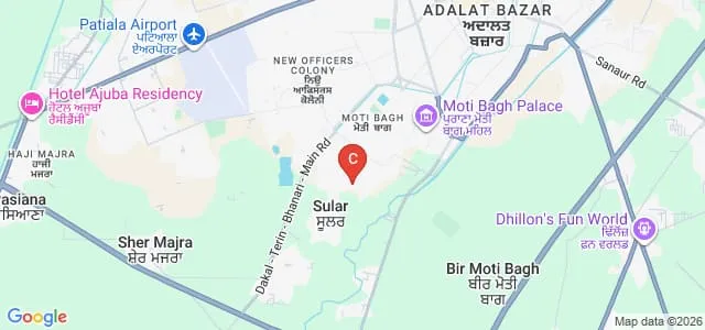 Navjivini Institute of Special Education and Research, Patiala Map