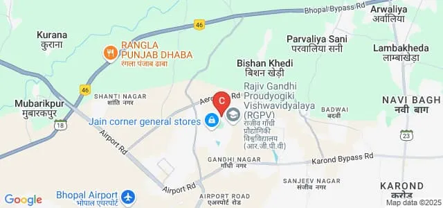 Vedica Institute of Technology, Bhopal Map
