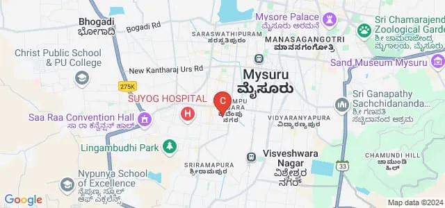 Onkarmal Somani College of Education, Mysore Map