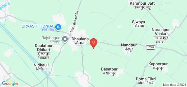 Meghnath Singh Shishodia Institute of Education, Hapur Map