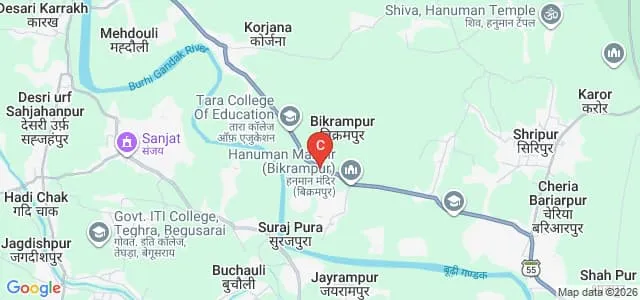 Tara College of Education, Begusarai Map