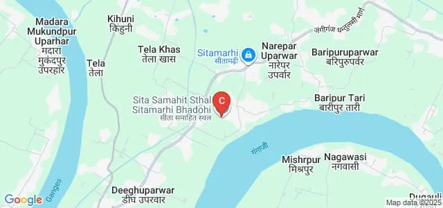 Dayawanti Punj Training Institute, Bhadohi Map