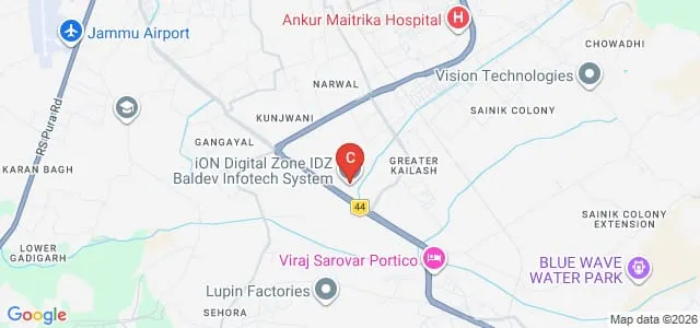 Chenab College of Education, Jammu Map
