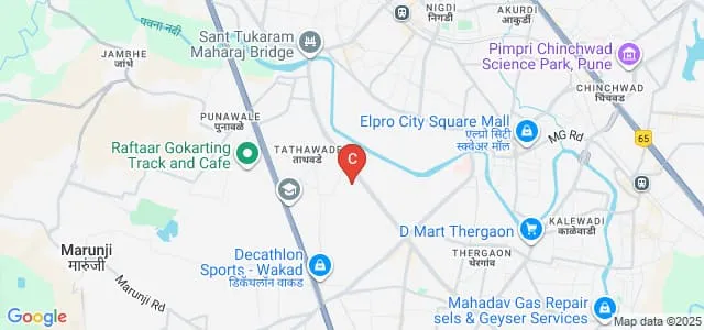 Rajeev Institute of Business Management, Pune Map