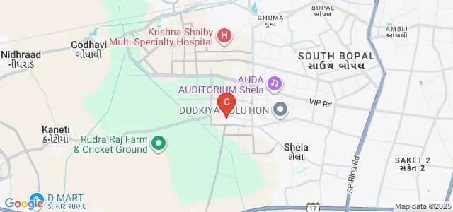 MICA, Ahmedabad Map