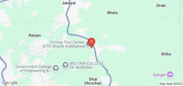 Rajiv Gandhi College of Nursing, Jammu Map