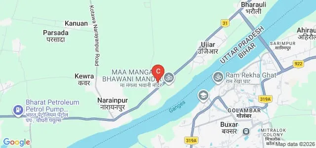 MNB Memorial Mahila Mahavidyalaya, Ballia Map