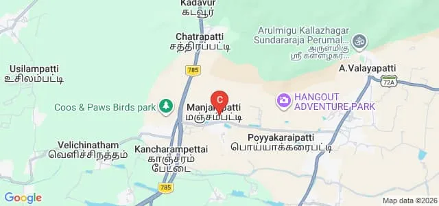Crescent College of Education for Women, Madurai Map