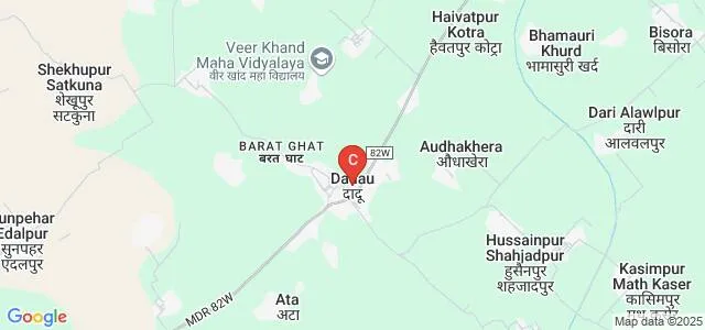 Gramodhar Mahavidyalaya, Aligarh Map