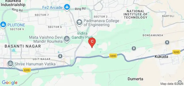 Utkalmani Homoeopathic Medical College and Hospital, Rourkela Map