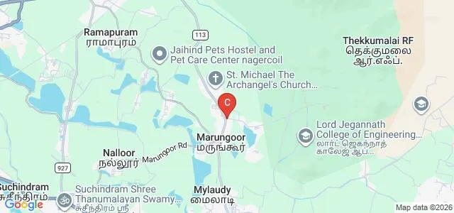 Lord Jegannath College of Education, Kanyakumari Map