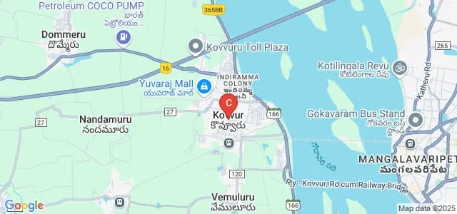 Kovvur Government Degree College, West Godavari Map
