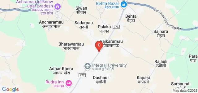 Eram Unani Medical College and Hospital, Lucknow Map