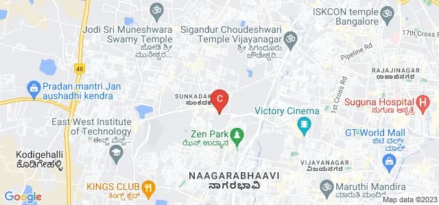 Sri Lakshmi College of Management and Science, Bengaluru Map