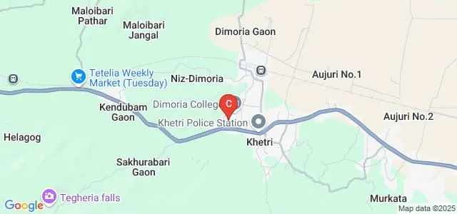 Amiya Bharali Nursing Institute, Khetri Map
