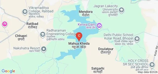 Radharaman Institute of Research and Technology, Bhopal Map