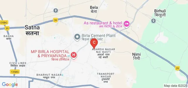 Government Polytechnic College, Satna Map