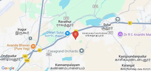 Ayurveda College, Coimbatore Map