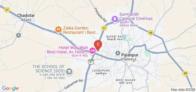 RR Mehta College of Science and CL Parikh College of Commerce, Banaskantha Map