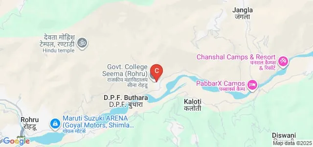Government Post Graduate College, Seema Map