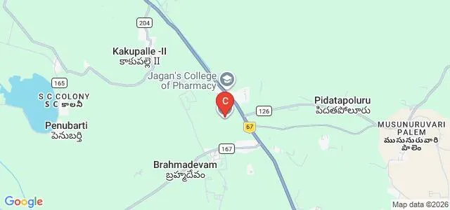 Vagdevi College of Pharmacy and Research Centre, Brahmadevam Map