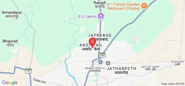 Savitribai Phule College of Education, Akot Map