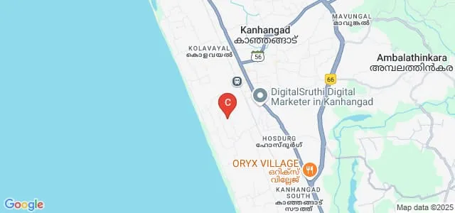 Sadguru Swami Nithyananda Institute of Technology, Kasaragod Map