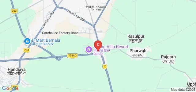 Guru Gobind Singh College of Nursing, Talwandi Sabo Map