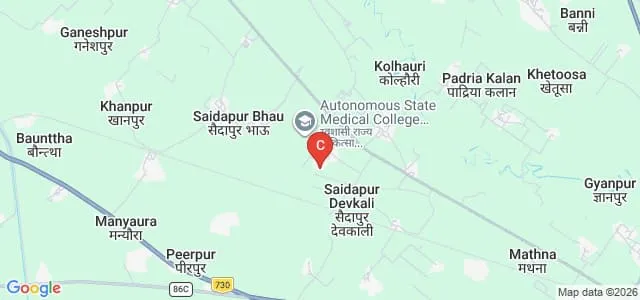 Adarsh Janta Mahavidyalaya, Lakhimpur Kheri Map