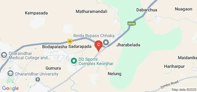Santoshee Maa Regional Degree College, Keonjhar Map