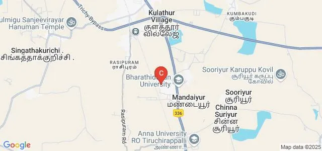 Pavendar Bharathidasan College of Engineering and Technology, Tiruchirappalli Map