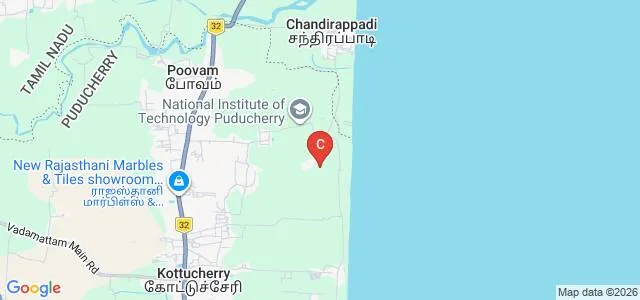 RVS College of Engineering and Technology, Karaikal Map
