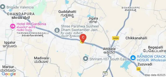 Prashasthi Degree College, Bengaluru Map