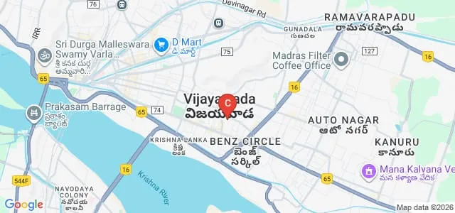 Siddhartha Institute of Hotel Management and Catering Technology, Vijayawada Map