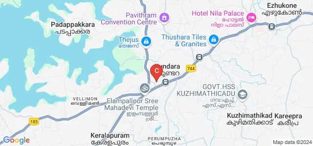 College of Applied Sciences, Kundara Map
