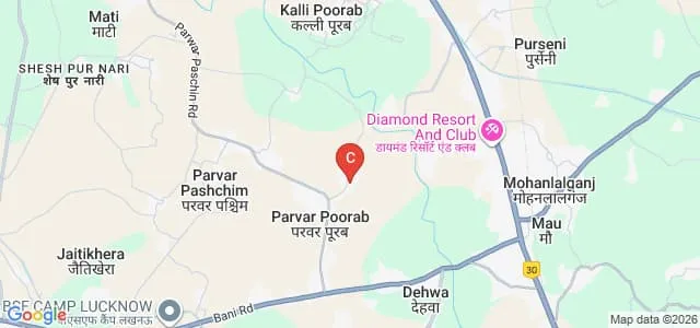 Ankerite Ayurvedic Medical College and Hospital, Lucknow Map