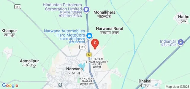 Rajiv Gandhi Government Polytechnic, Narwana Map