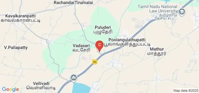 JJ Polytechnic College, Tiruchirappalli Map