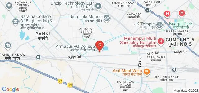 Armapore PG College, Kanpur Map